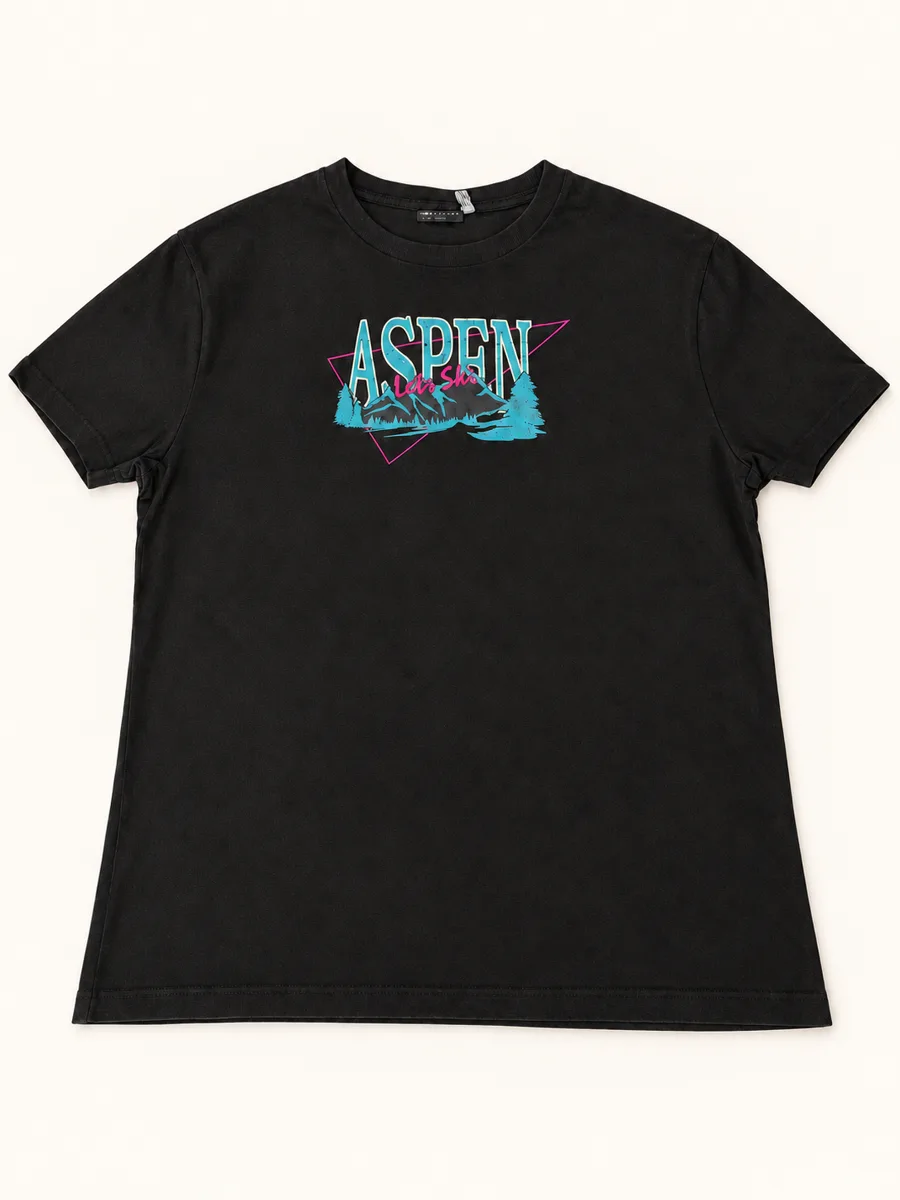 T-shirt ASPEN com estampado